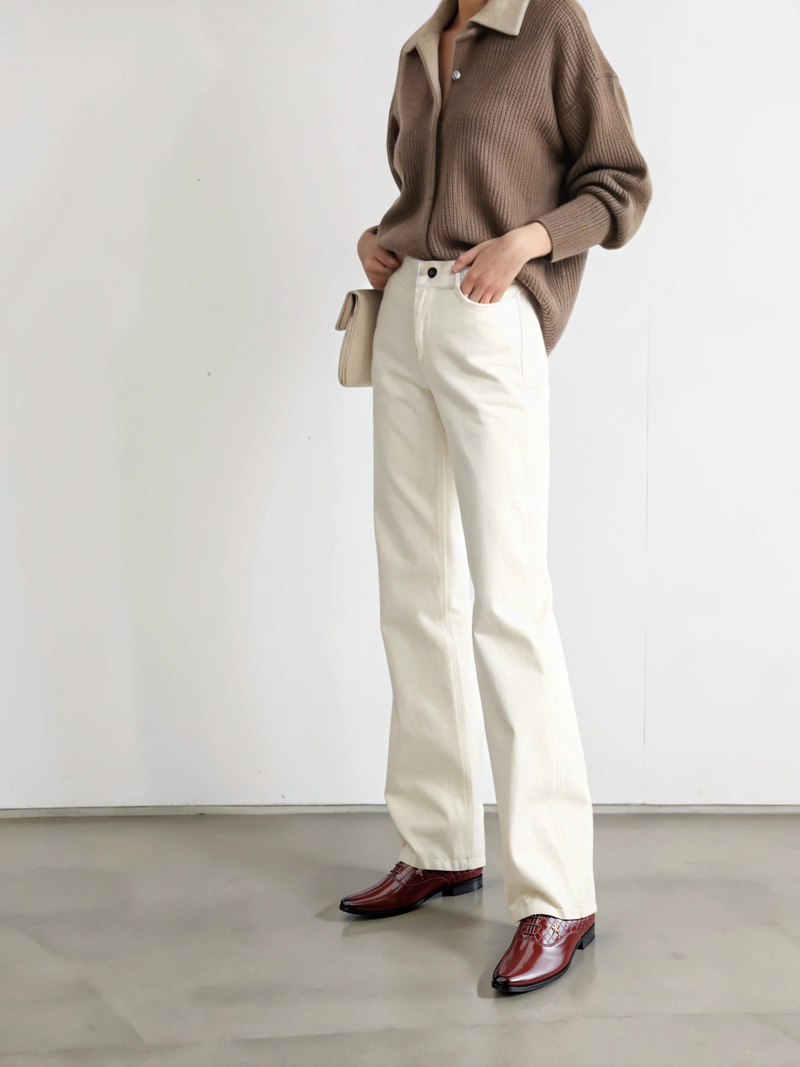 Royal Crest Croc-Embossed Oxford Shoes