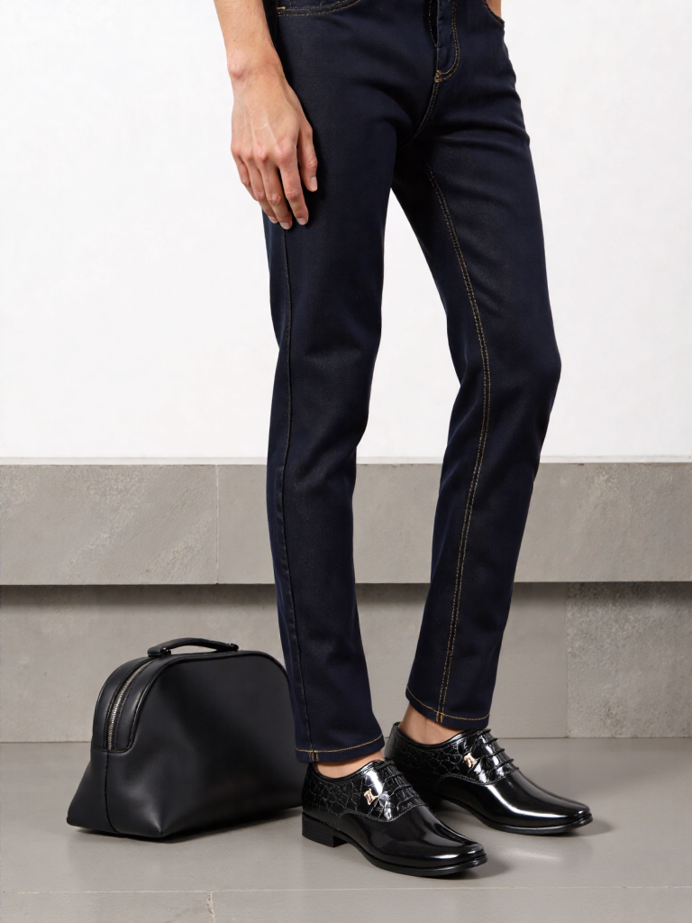 Imperial Luxe Croc-Embossed Formal Shoes