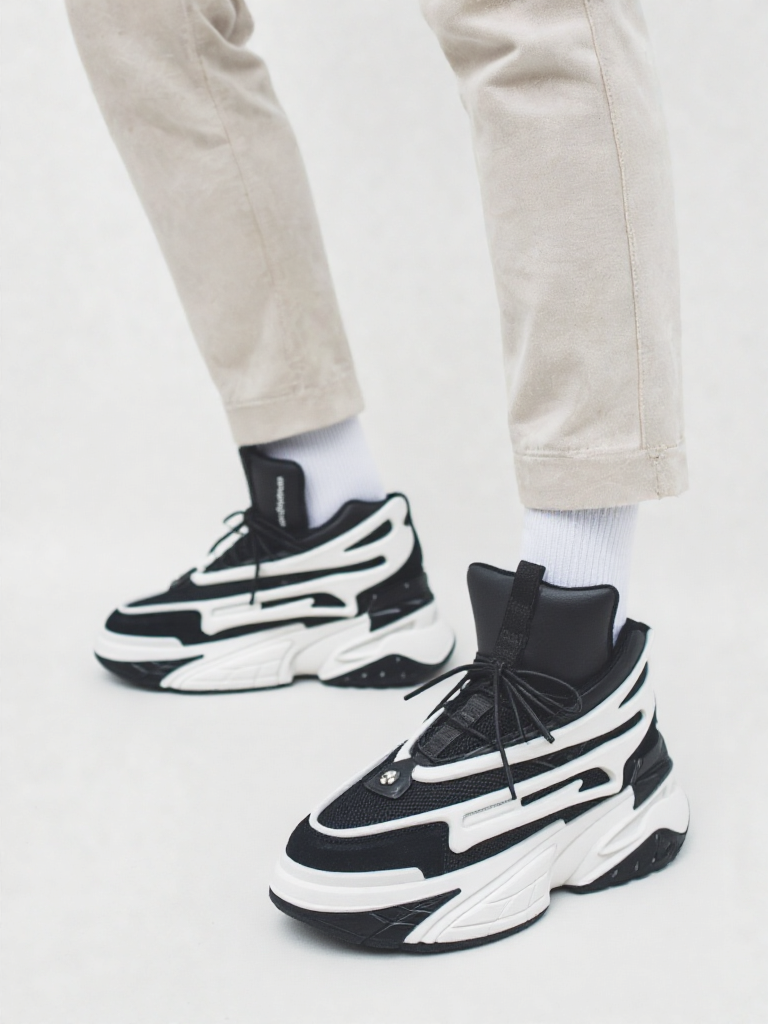 Monochrome X Street Chunky Sneakers