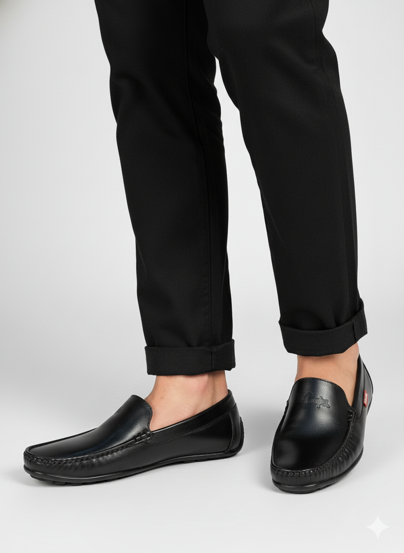Monarch Black Elite Comfort Loafers