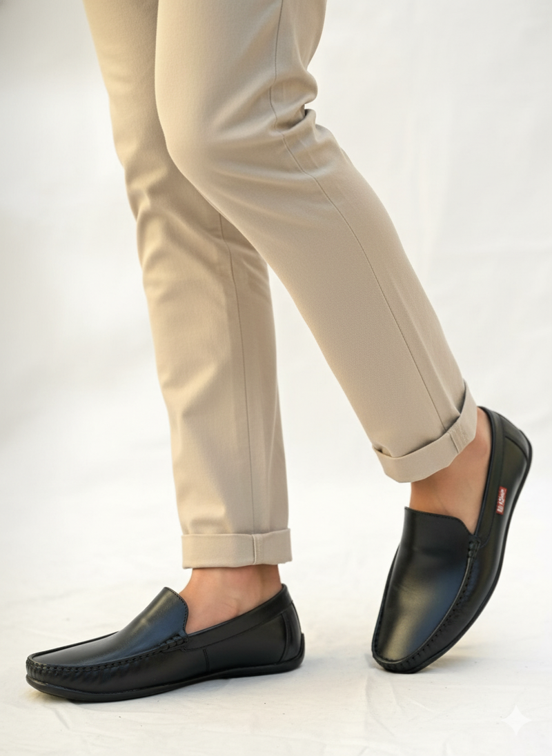 Monarch Black Elite Comfort Loafers