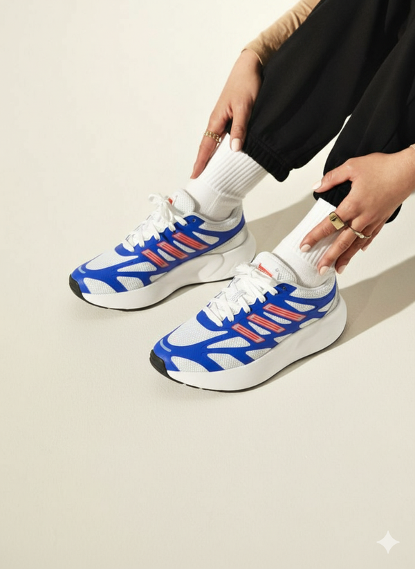 AeroStrike Blue Runner Sneakers